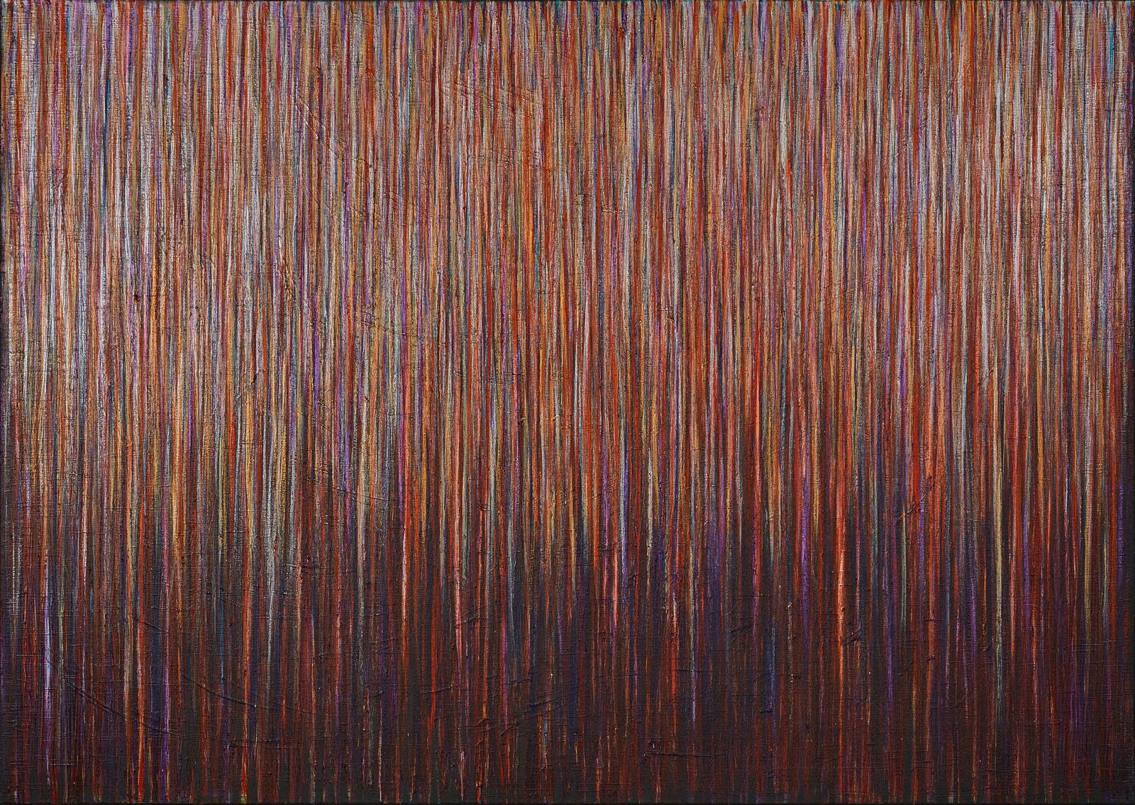 Lara Julian, Nature of Power, 2024, acrylic on canvas, 135 × 190 cm
